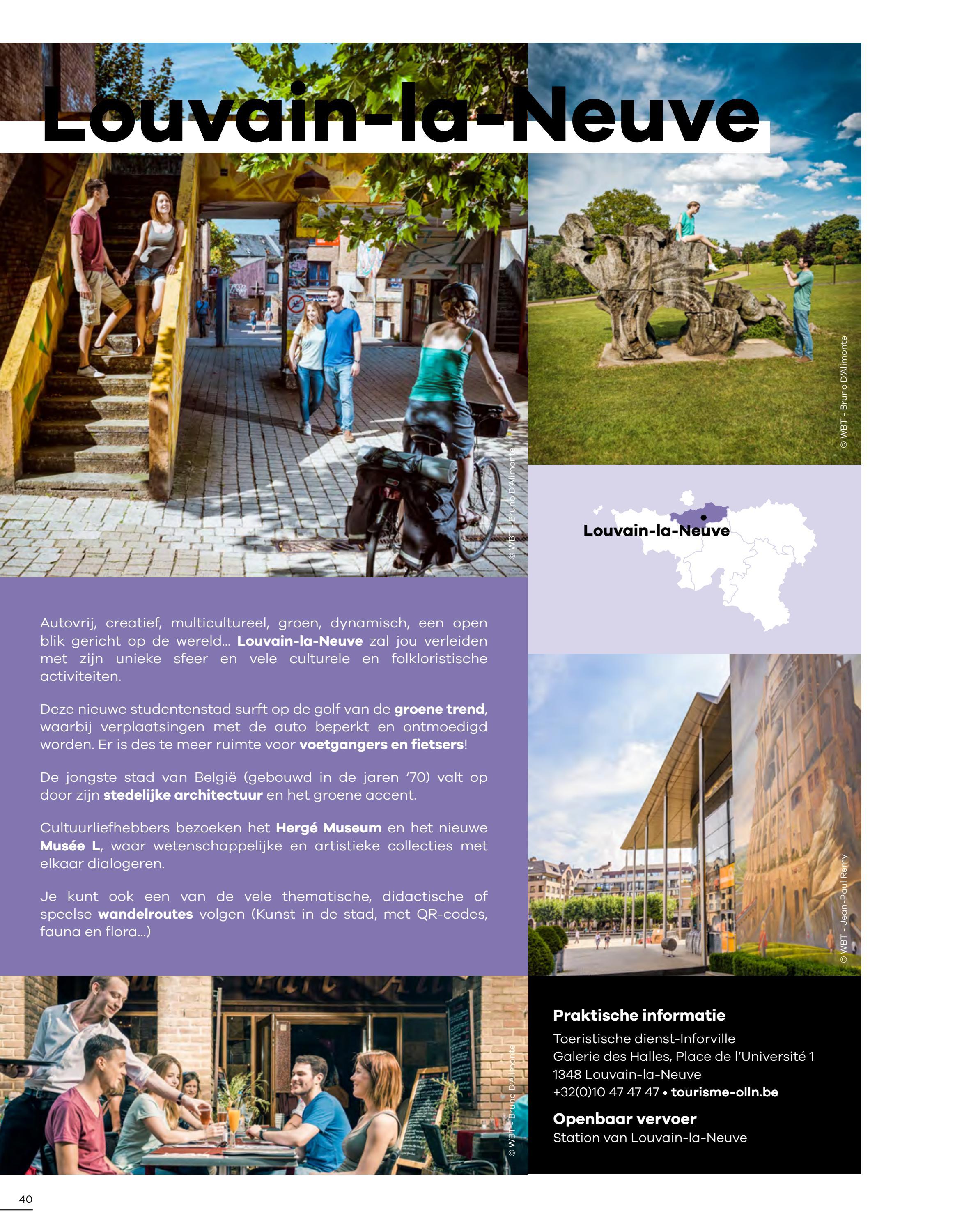 VISITER LOUVAIN LA NEUVE intelligence overview