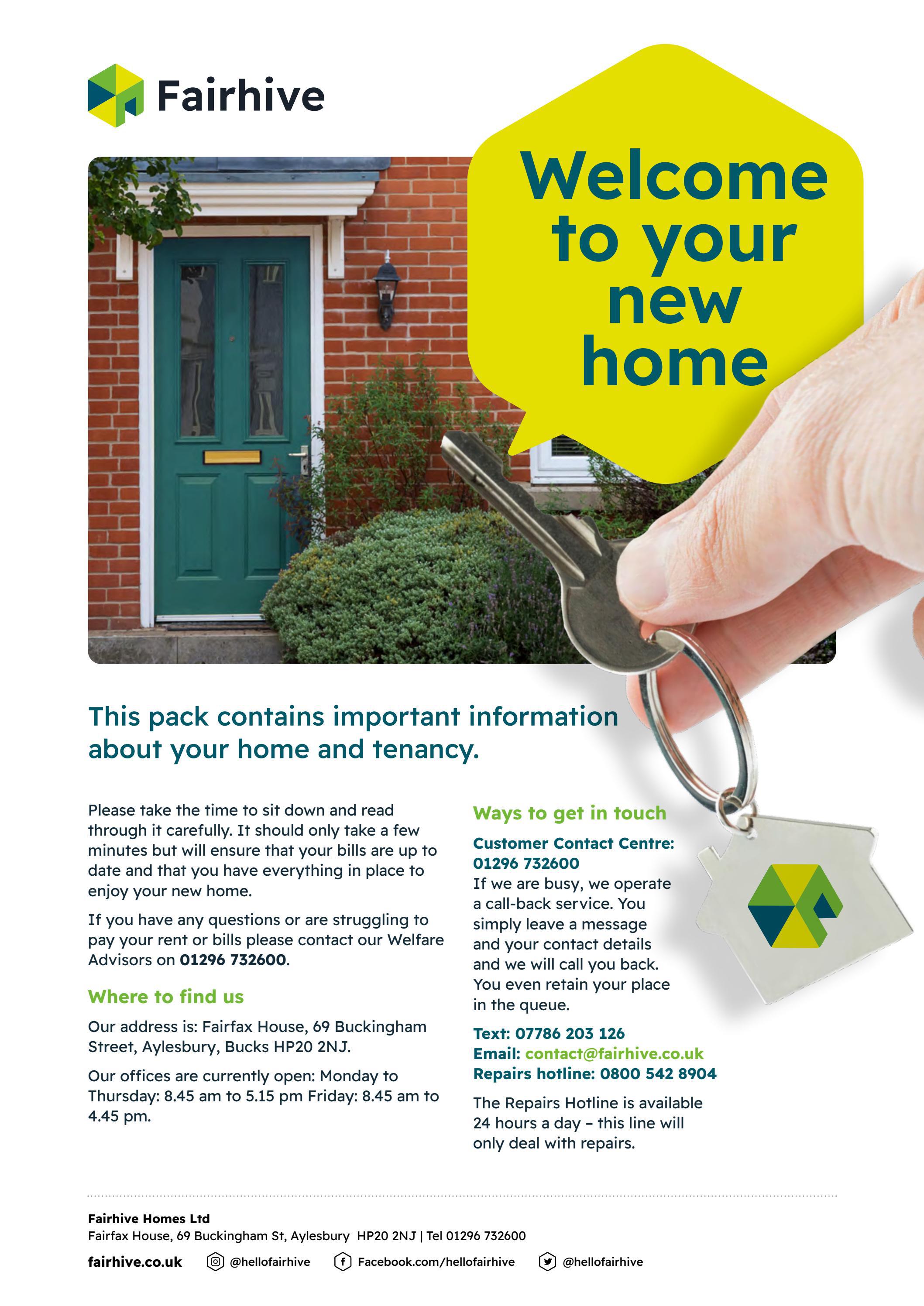 to your new home by Fairhive Issuu