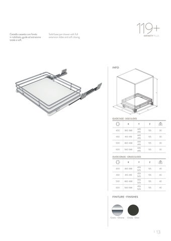 Sige SpA 家具目录 · Sige Infinity Plus 第 15 页
