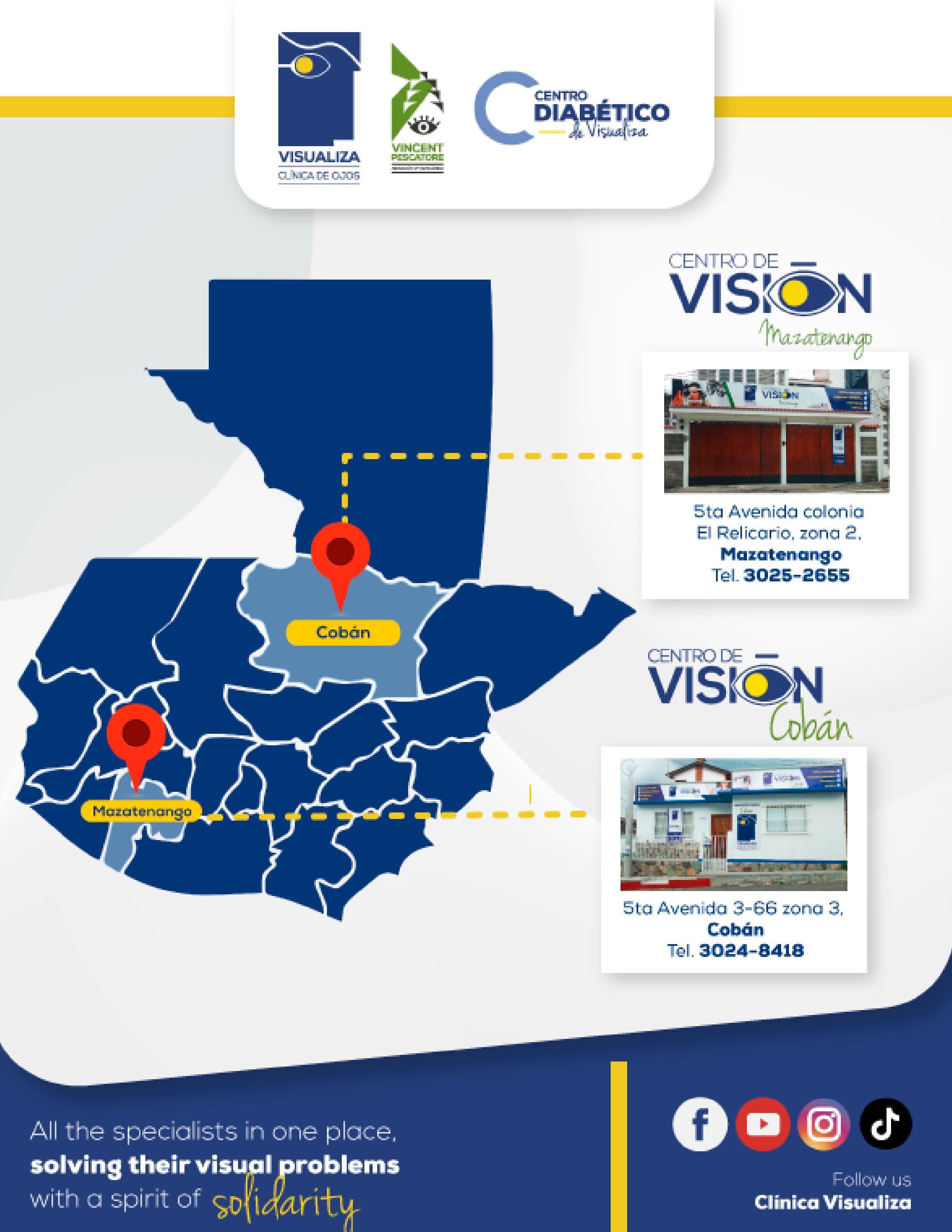 Visualiza ¡VISUALIZA opens 2 new Vision Centers! by VISUALIZA / HOSPITAL ...