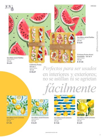 家具目录 Joy: Tendencia Hello 夏季 - Colección Primavera Verano 2022 第 3 页