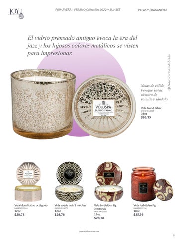 家具目录 Joy: Tendencia Sunset - Colección Primavera Verano 2022 第 11 页