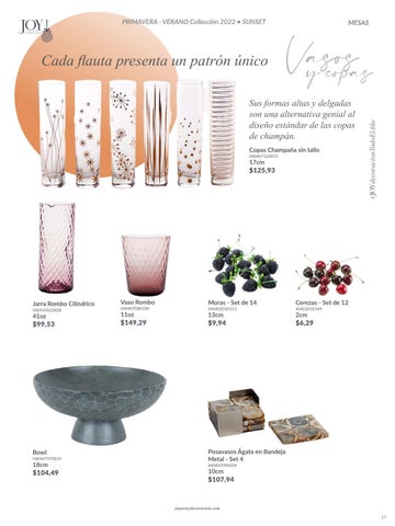 家具目录 Joy: Tendencia Sunset - Colección Primavera Verano 2022 第 17 页