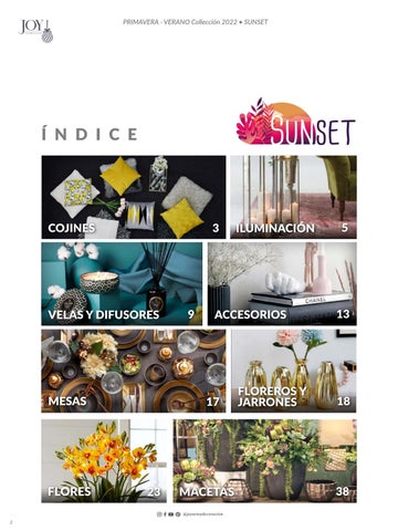 家具目录 Joy: Tendencia Sunset - Colección Primavera Verano 2022 第 2 页