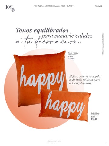 家具目录 Joy: Tendencia Sunset - Colección Primavera Verano 2022 第 3 页