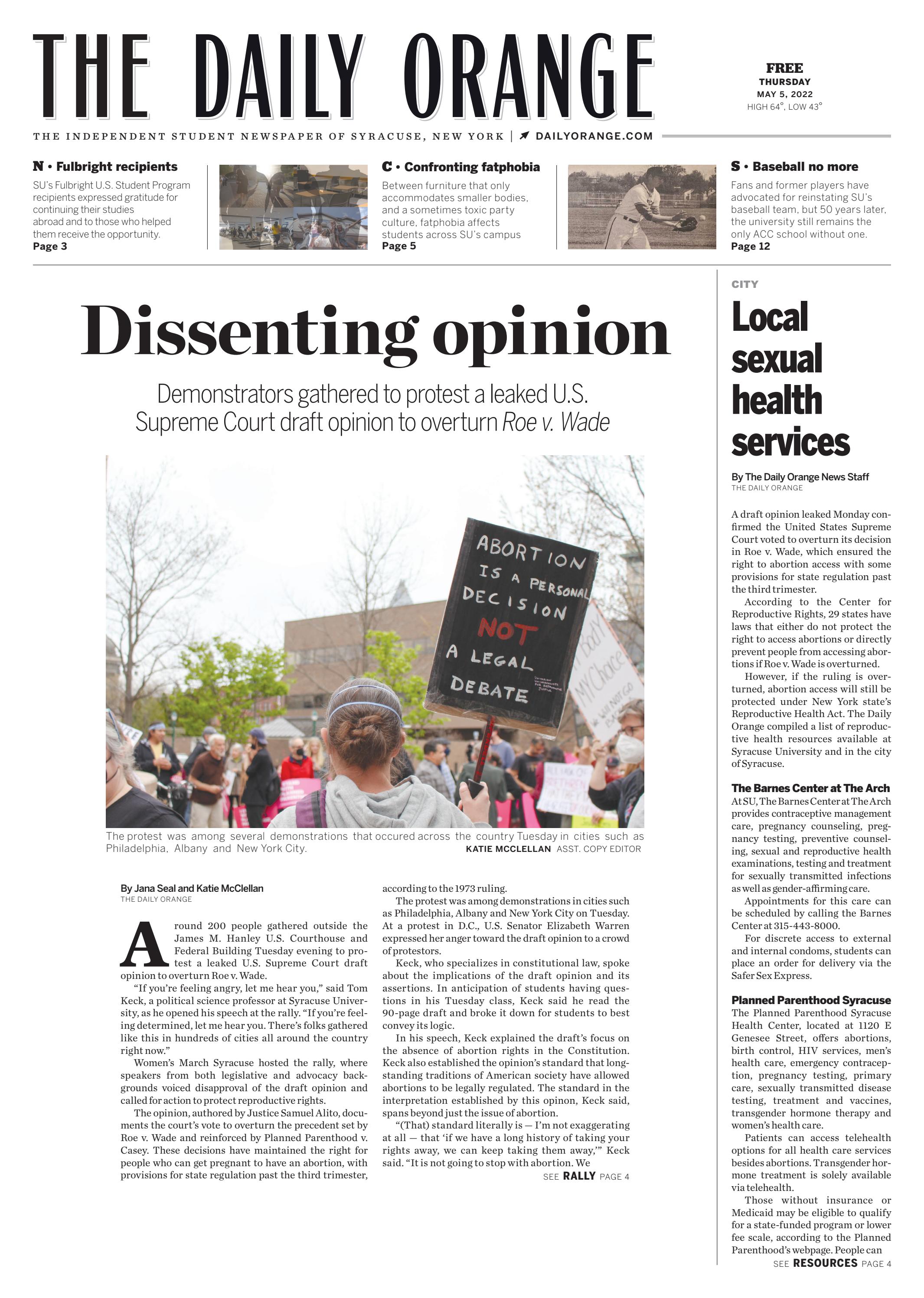 May 5, 2022 by The Daily Orange