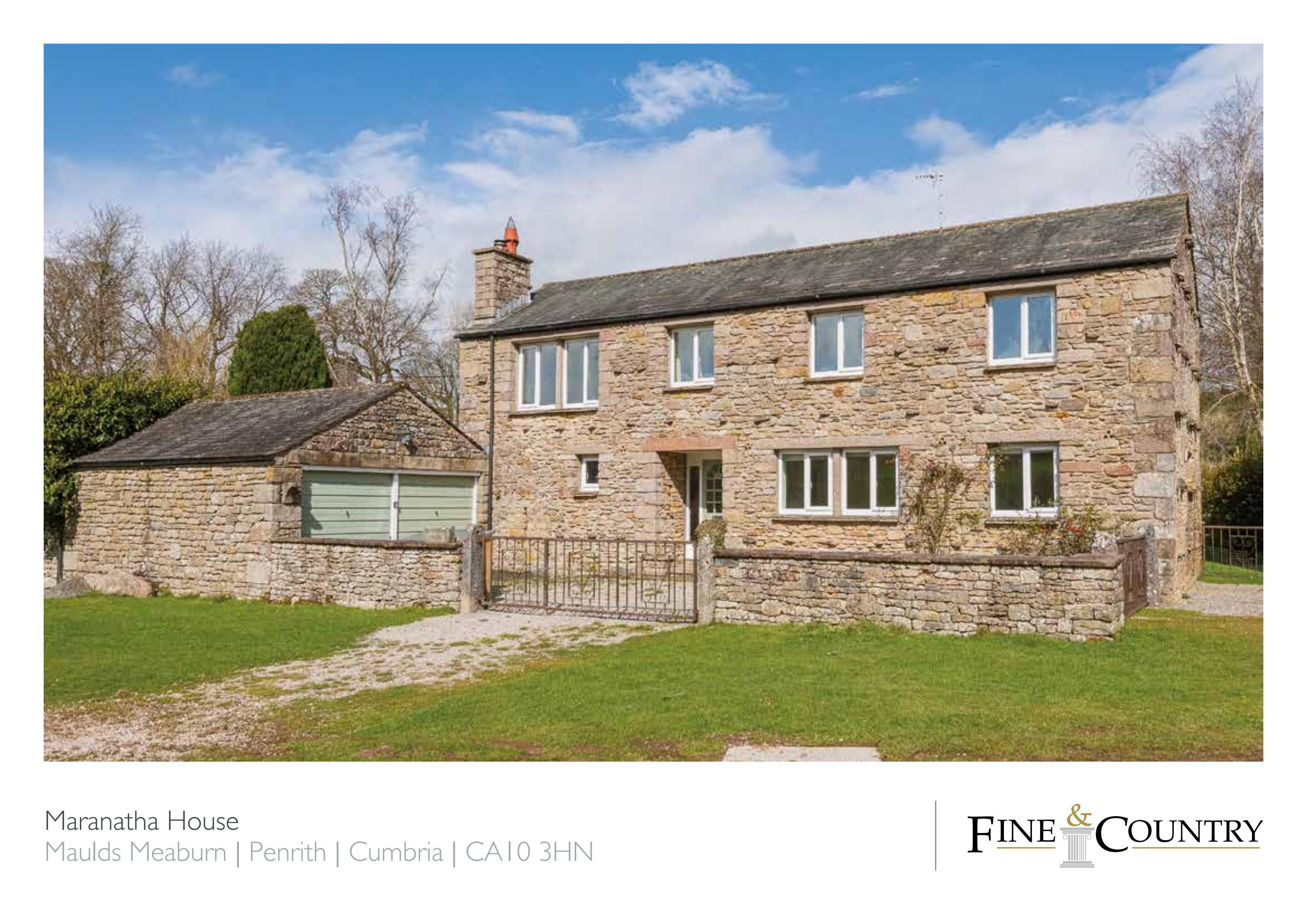 Maranatha House by Fine & Country North Cumbria Issuu