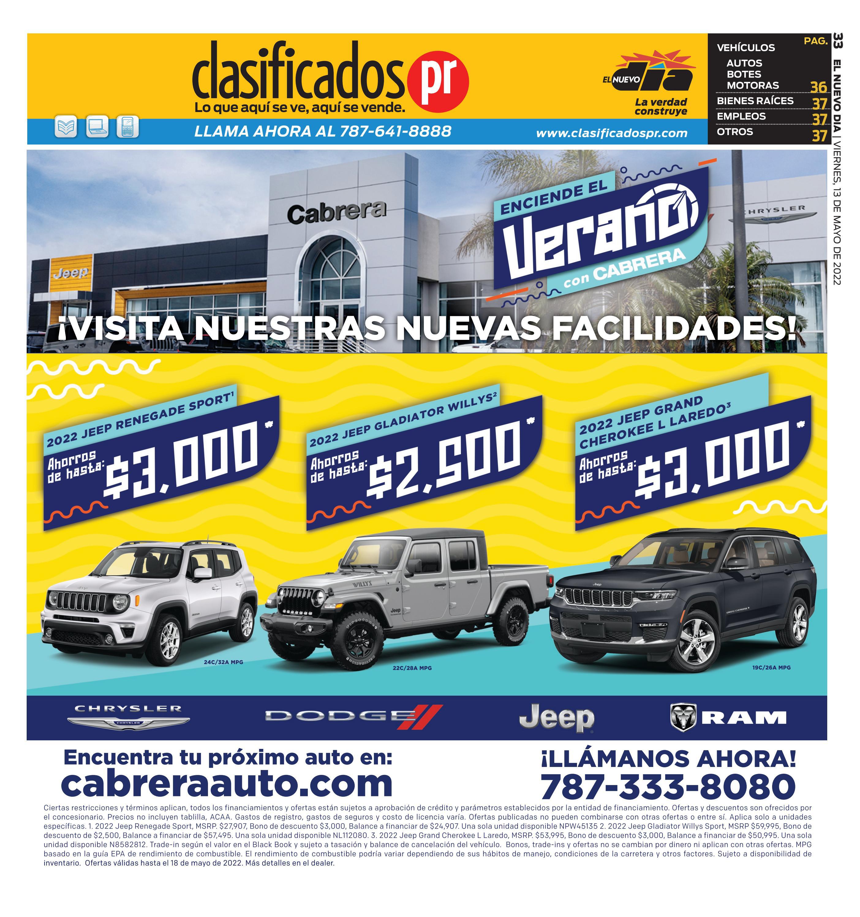 Clasificados PR 05 13 2022 by Issuu