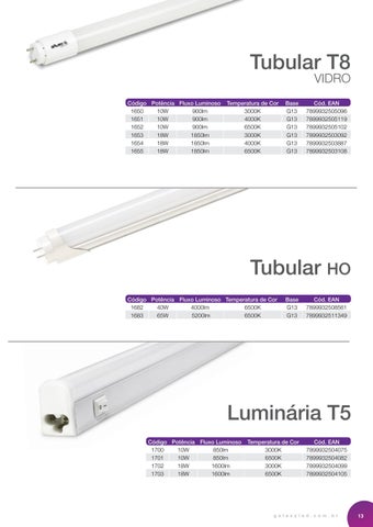 Traços Retos Iluminação Galaxy LED - 灯饰目录 2021 第 13 页