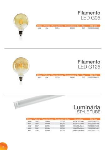Traços Retos Iluminação Galaxy LED - 灯饰目录 2021 第 22 页