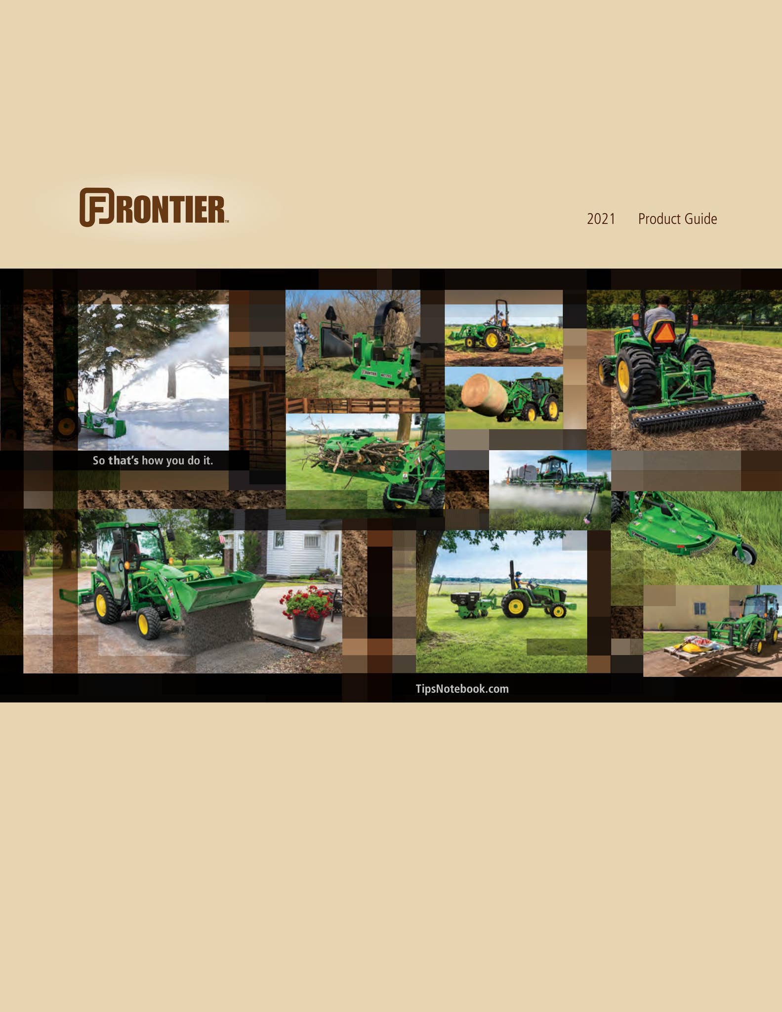 Frontier Attachment Guide by Western Tractor Issuu