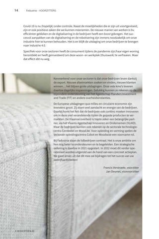 Jaarverslag Fedustria 2021 - 2022 第 14 页