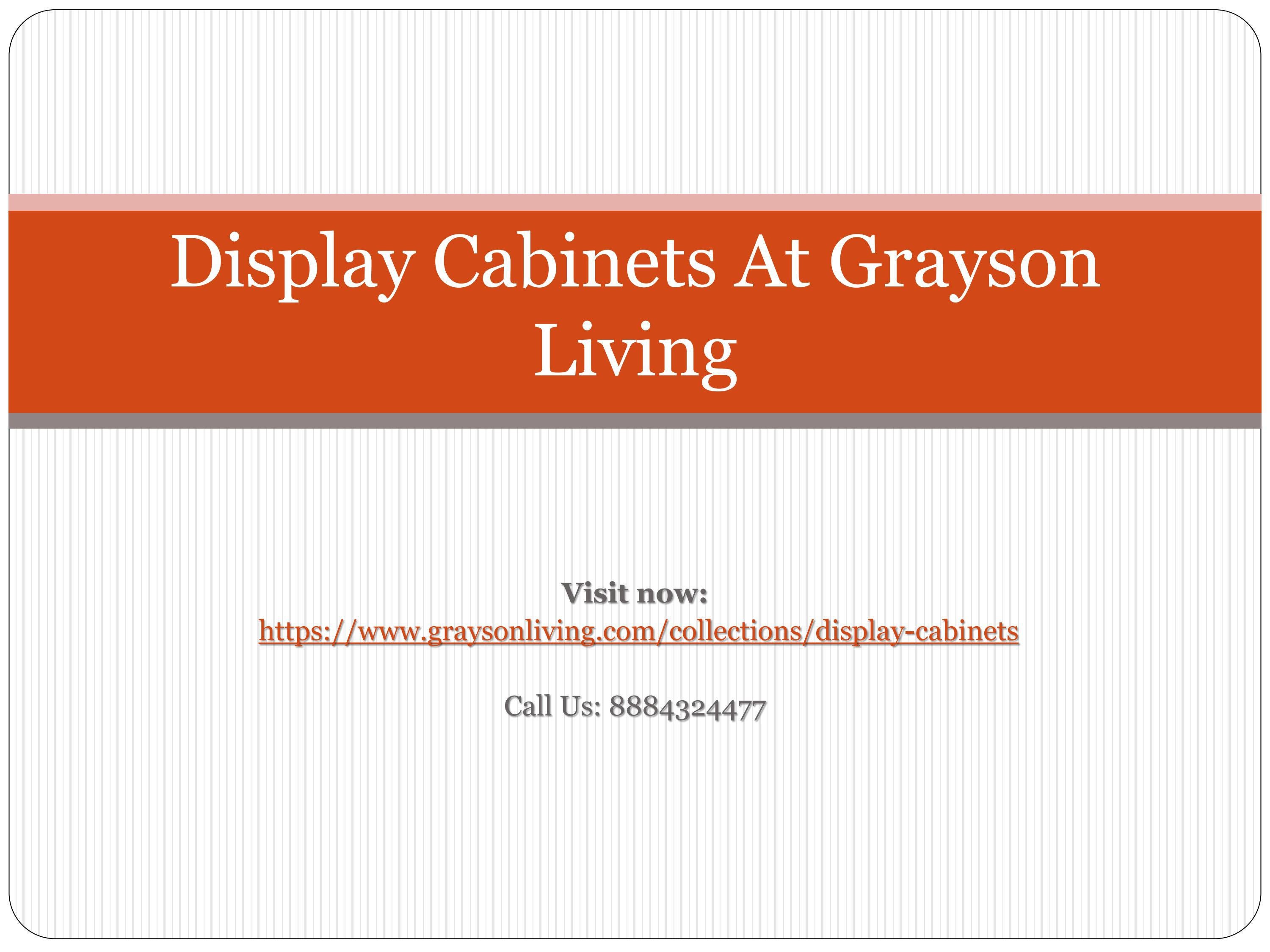 Display by Grayson Living, Luxury Furniture Store in Beverly