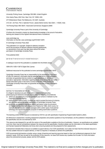 Cambridge Nationals - Engineering Programmable Systems Teacher's ...