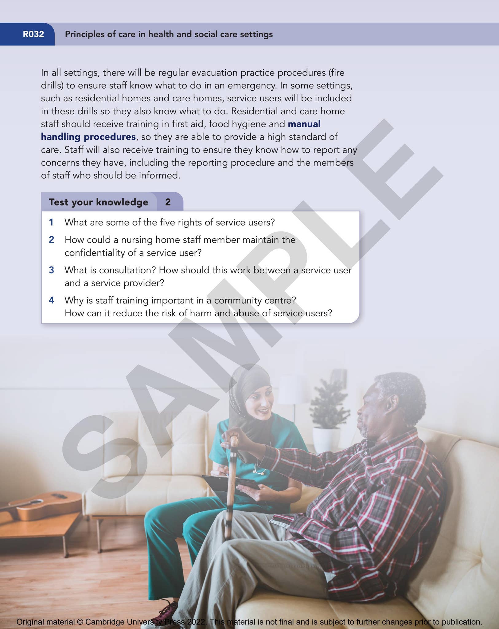 Cambridge Nationals - Health and Social Care Student Book by Cambridge ...