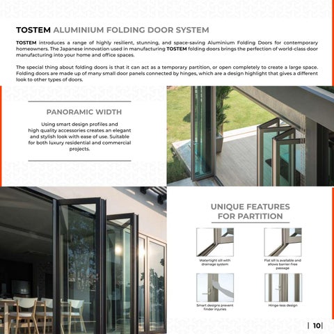 Tostem - Aluminium Doors × Windows System 第 11 页