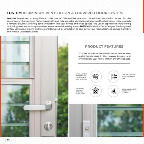 Tostem - Aluminium Doors × Windows System 第 12 页