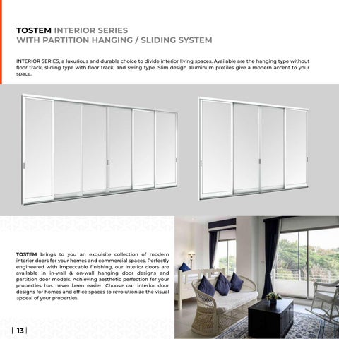 Tostem - Aluminium Doors × Windows System 第 14 页