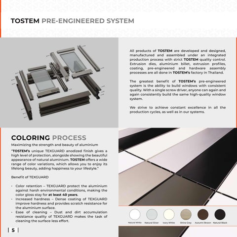Tostem - Aluminium Doors × Windows System 第 6 页