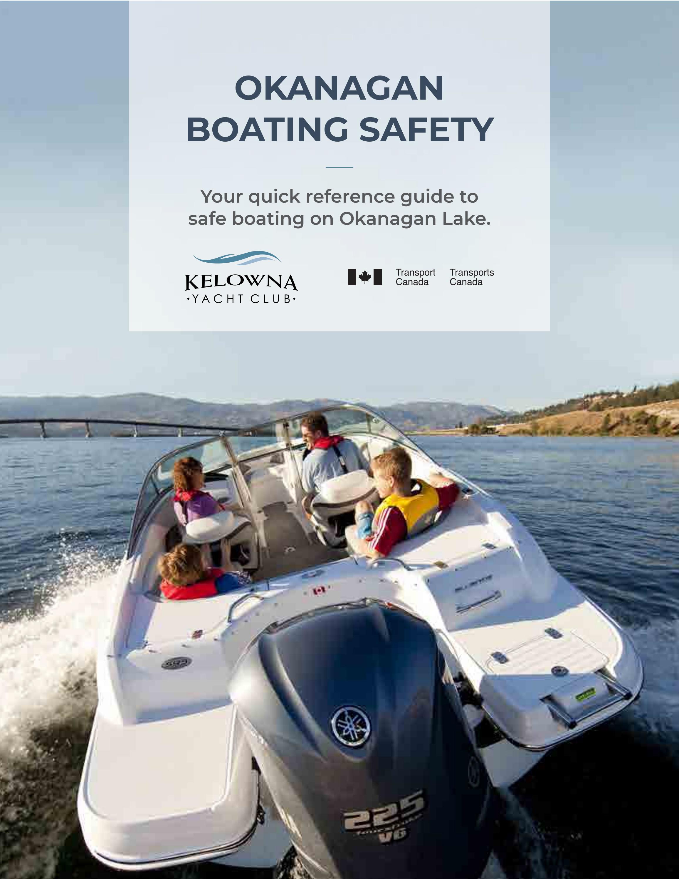 Okanagan Boating Safety Brochure by KelownaYC Issuu