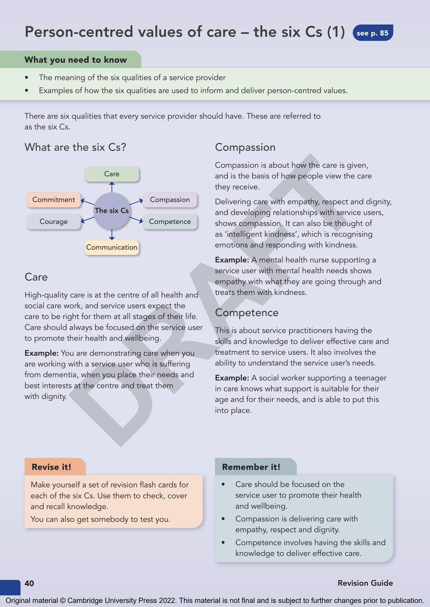 Cambridge Nationals Health and Social Care Revision Guide Issuu Sample ...