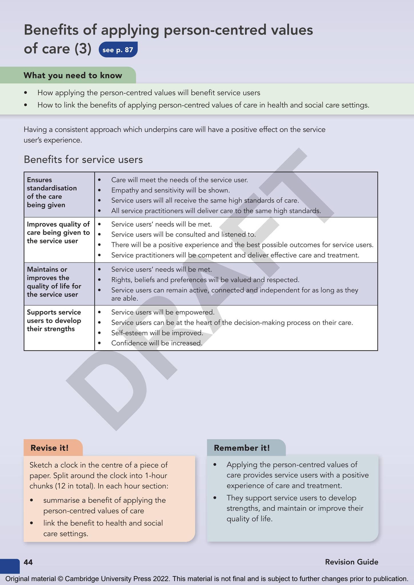 Cambridge Nationals Health and Social Care Revision Guide Issuu Sample ...