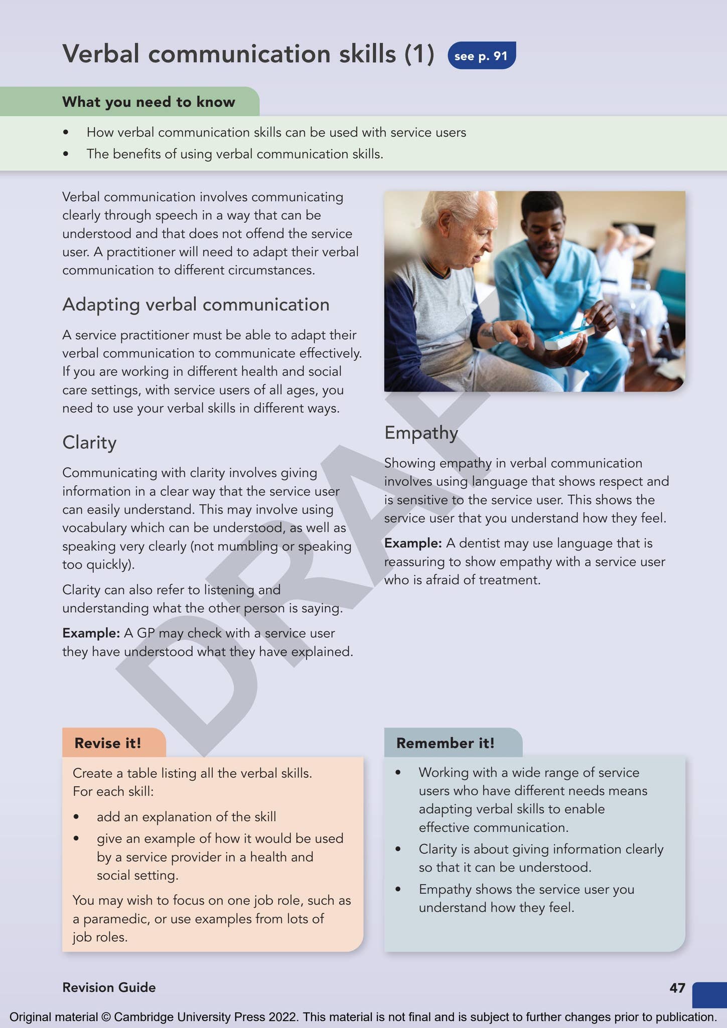 Cambridge Nationals Health and Social Care Revision Guide Issuu