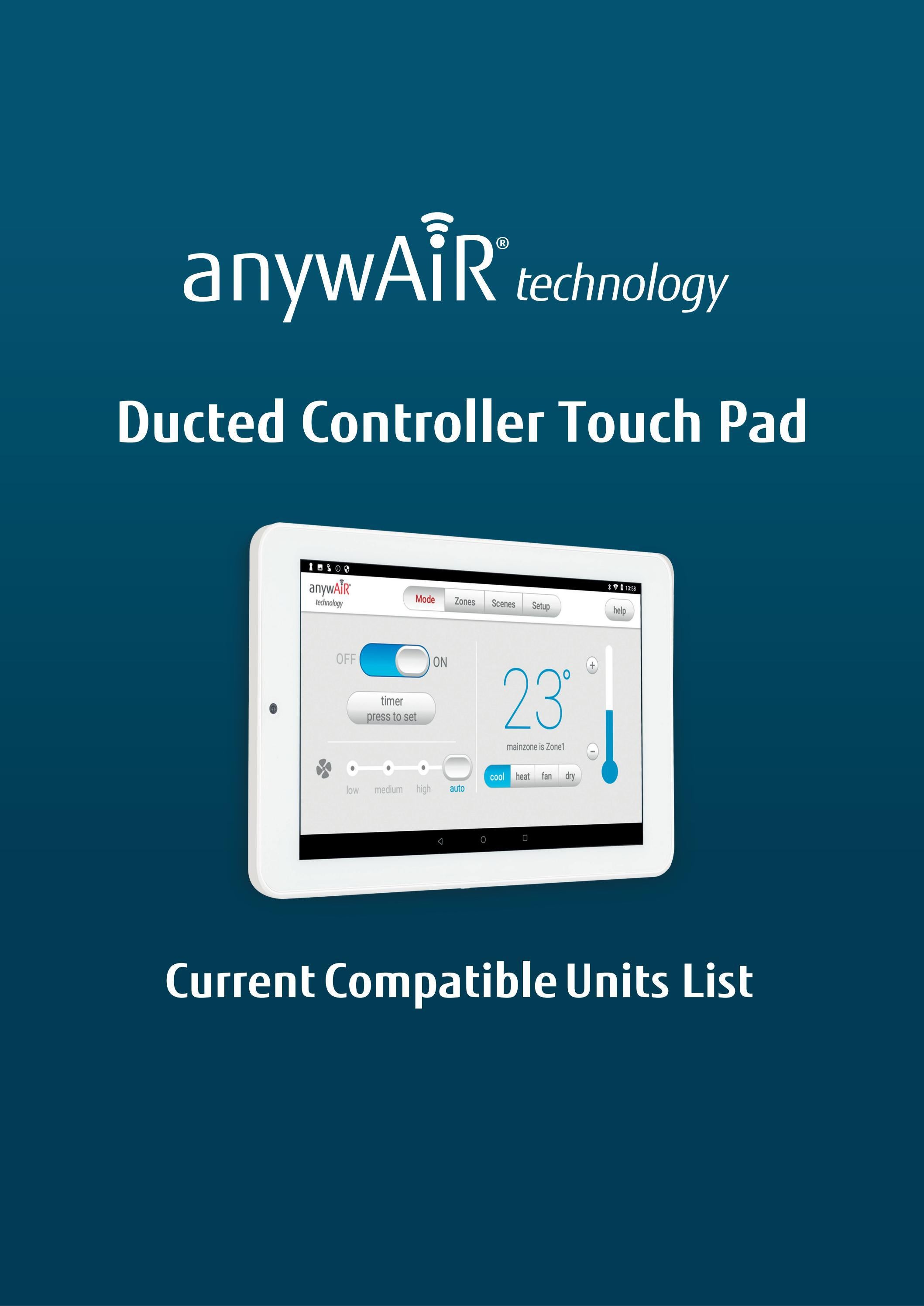 Fujitsu General NZ Ducted Zone Controller Compatible Units by FGANZ Issuu