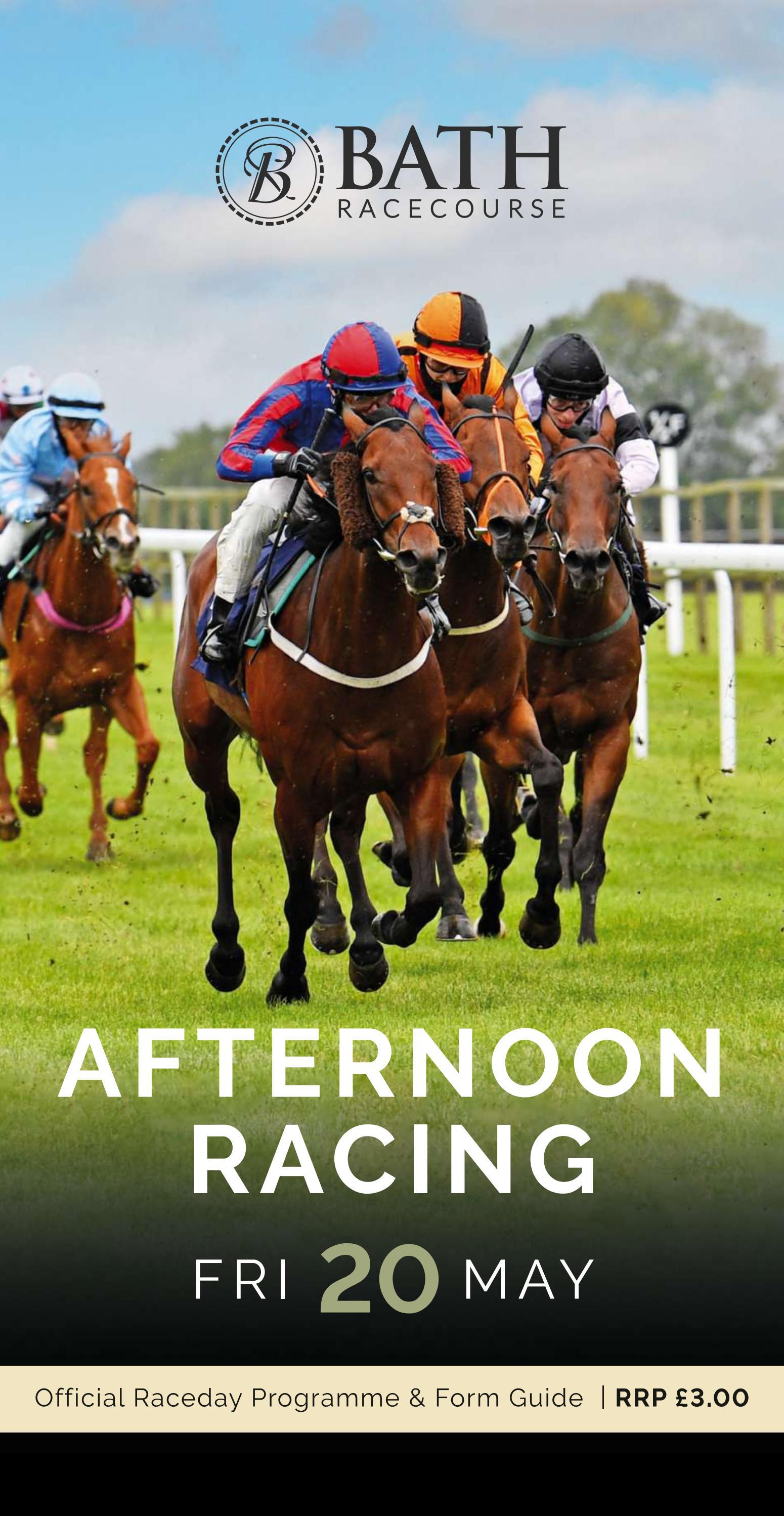 Bath Racecard Friday 20th May by Arena Racing Company Issuu