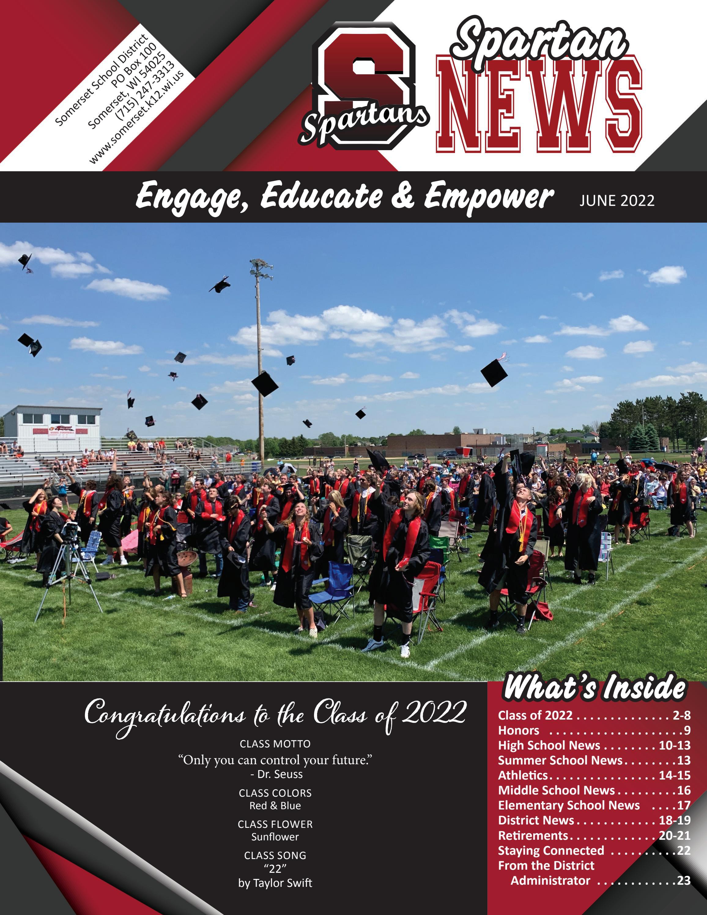 Somerset School Newsletter June 2022 by PaperWorx Issuu