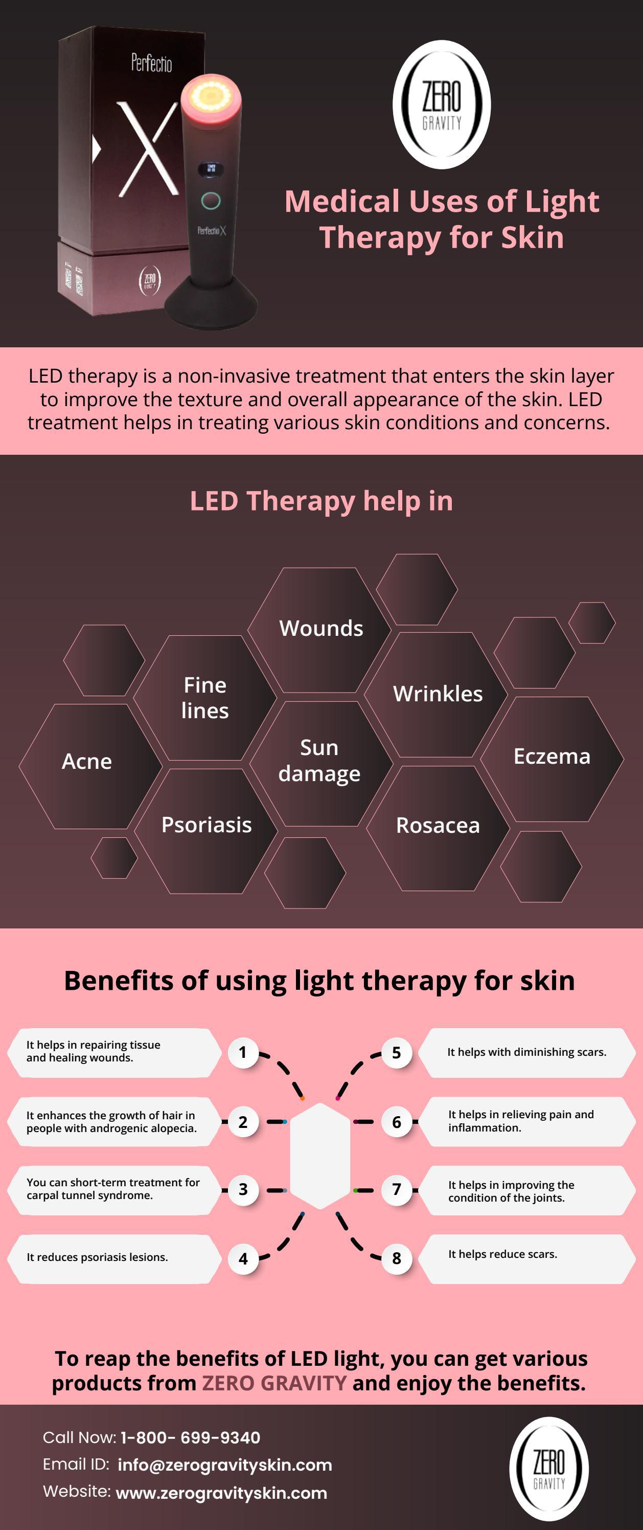 Medical Uses of Light Therapy for Skin by Zero Gravity Skin Issuu
