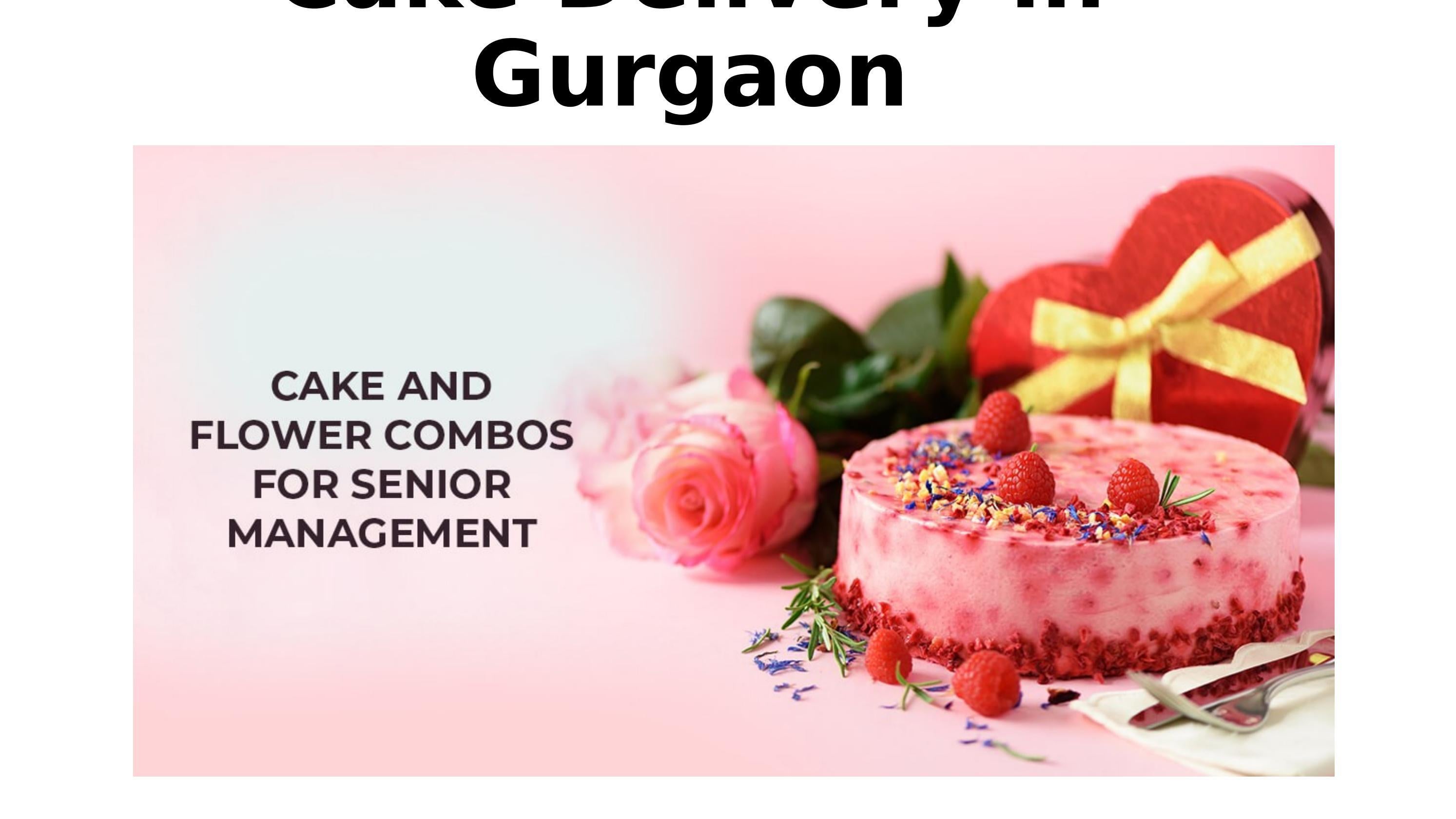 Cake Delivery in Gurgaon By Cake Plaza by Issuu