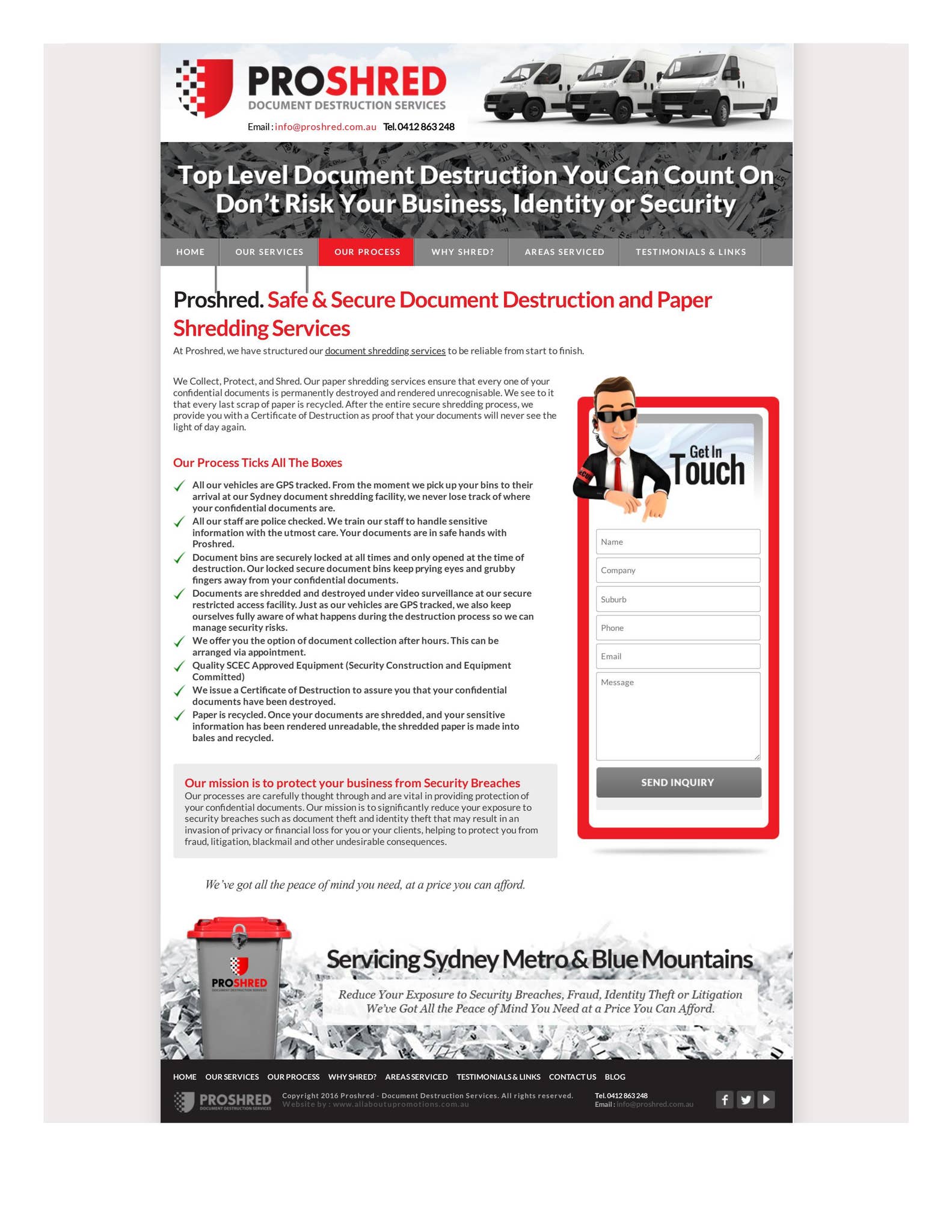 Sydney Safe and Secure Document Destruction Services by Proshred - Issuu