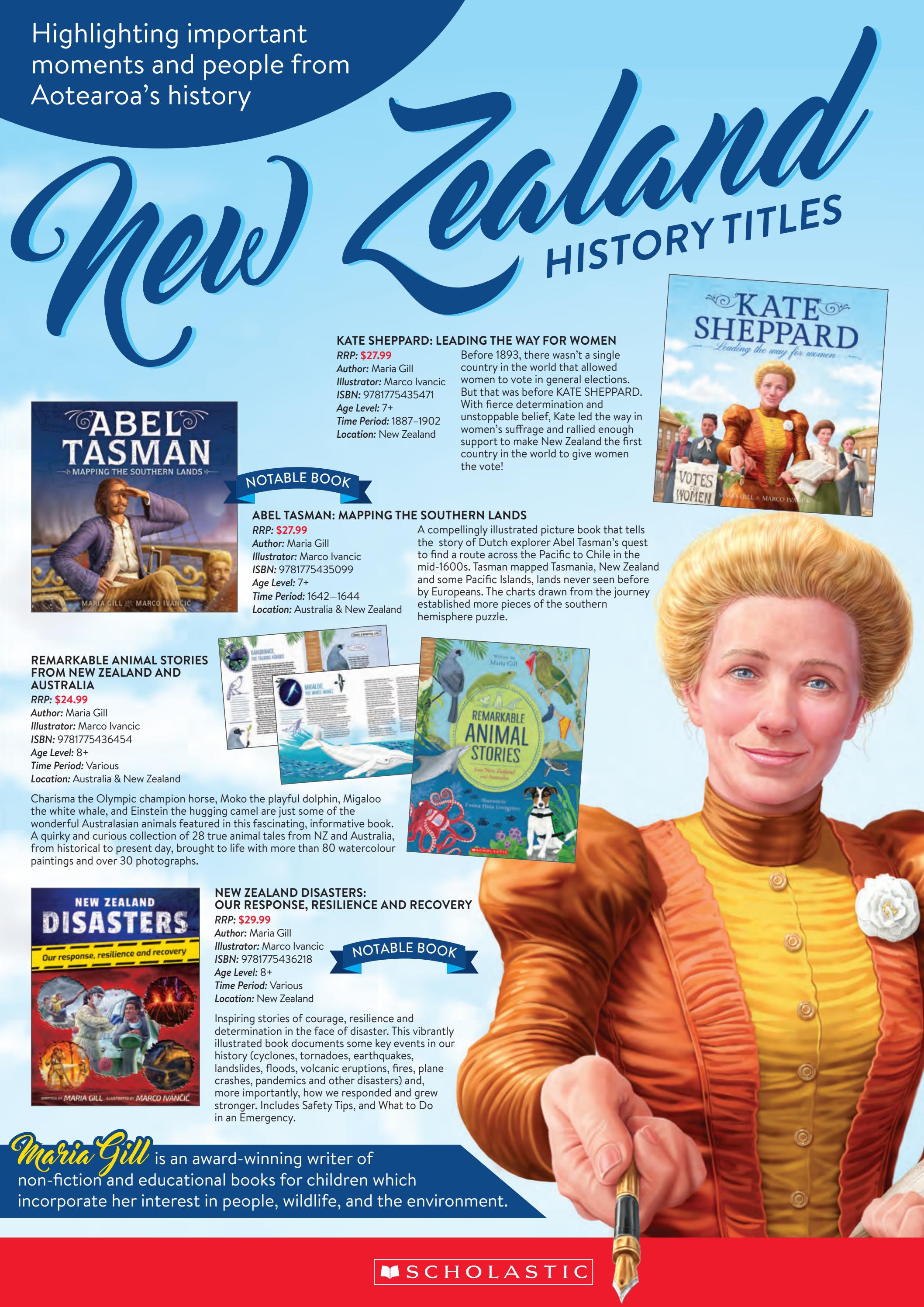 New Zealand History Titles (Scholastic New Zealand 2022) by ...