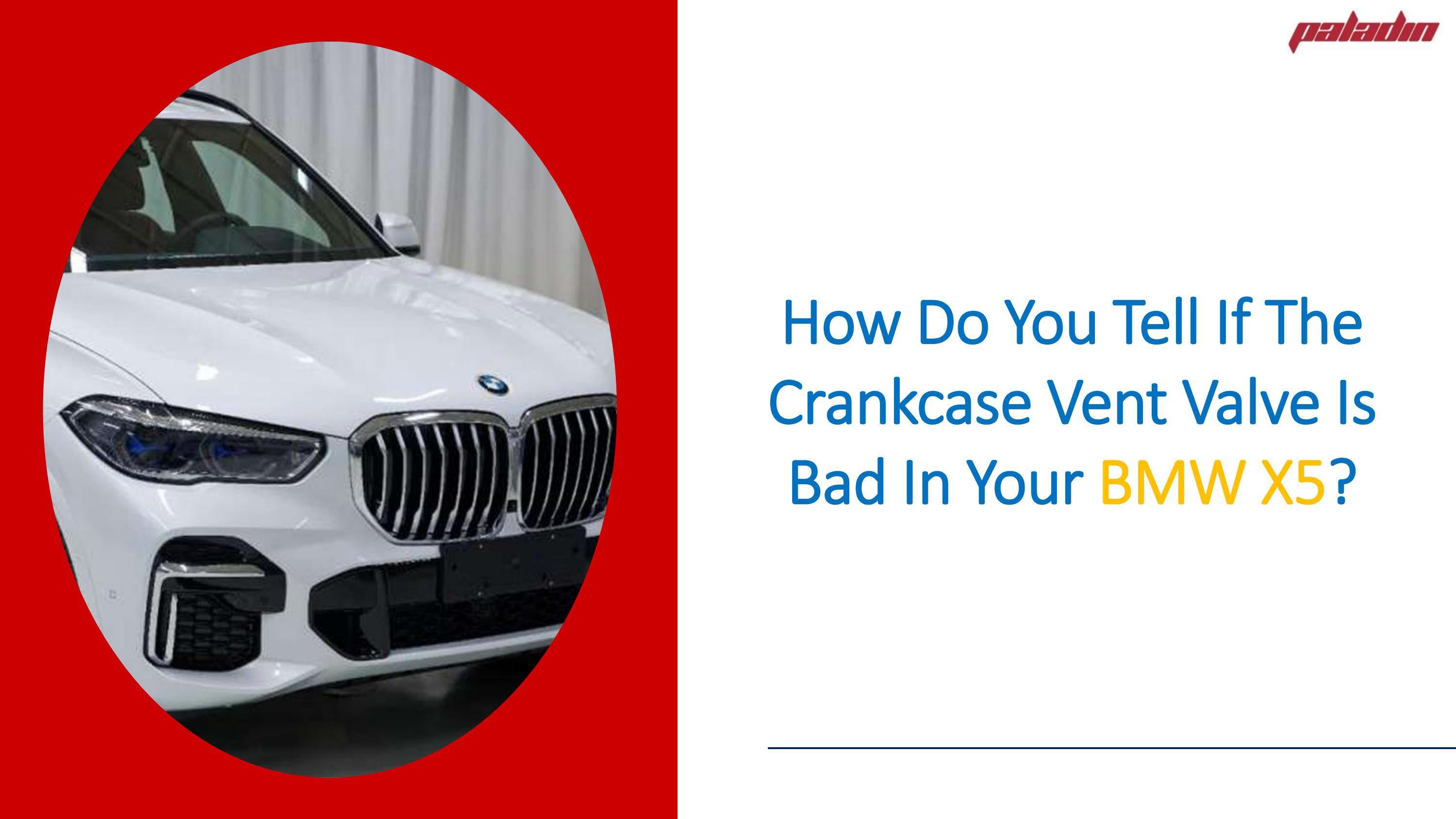 How Do You Tell If The Crankcase Vent Valve Is Bad In Your BMW X5 by