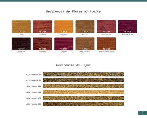 Especificaciones y acabados 德文 Mobiliario 第 15 页