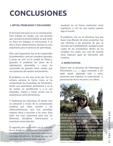 Servicio Social 106. Chinampas 英文 Movimiento. 第 13 页