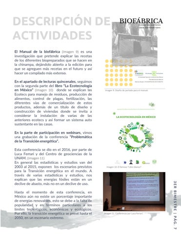 Servicio Social 106. Chinampas 英文 Movimiento. 第 9 页