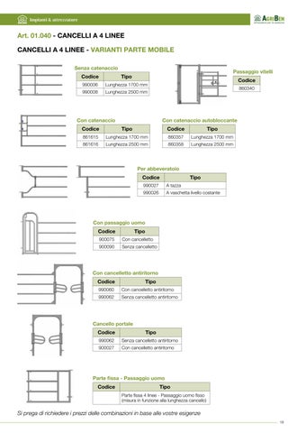 Agriben Srl - Attrezzature per la zootecnica 第 19 页