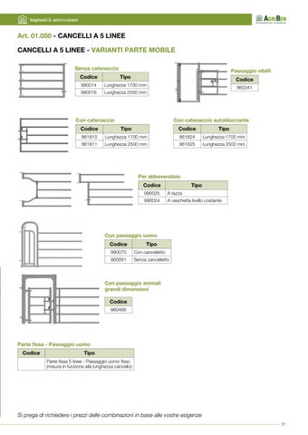 Agriben Srl - Attrezzature per la zootecnica 第 21 页