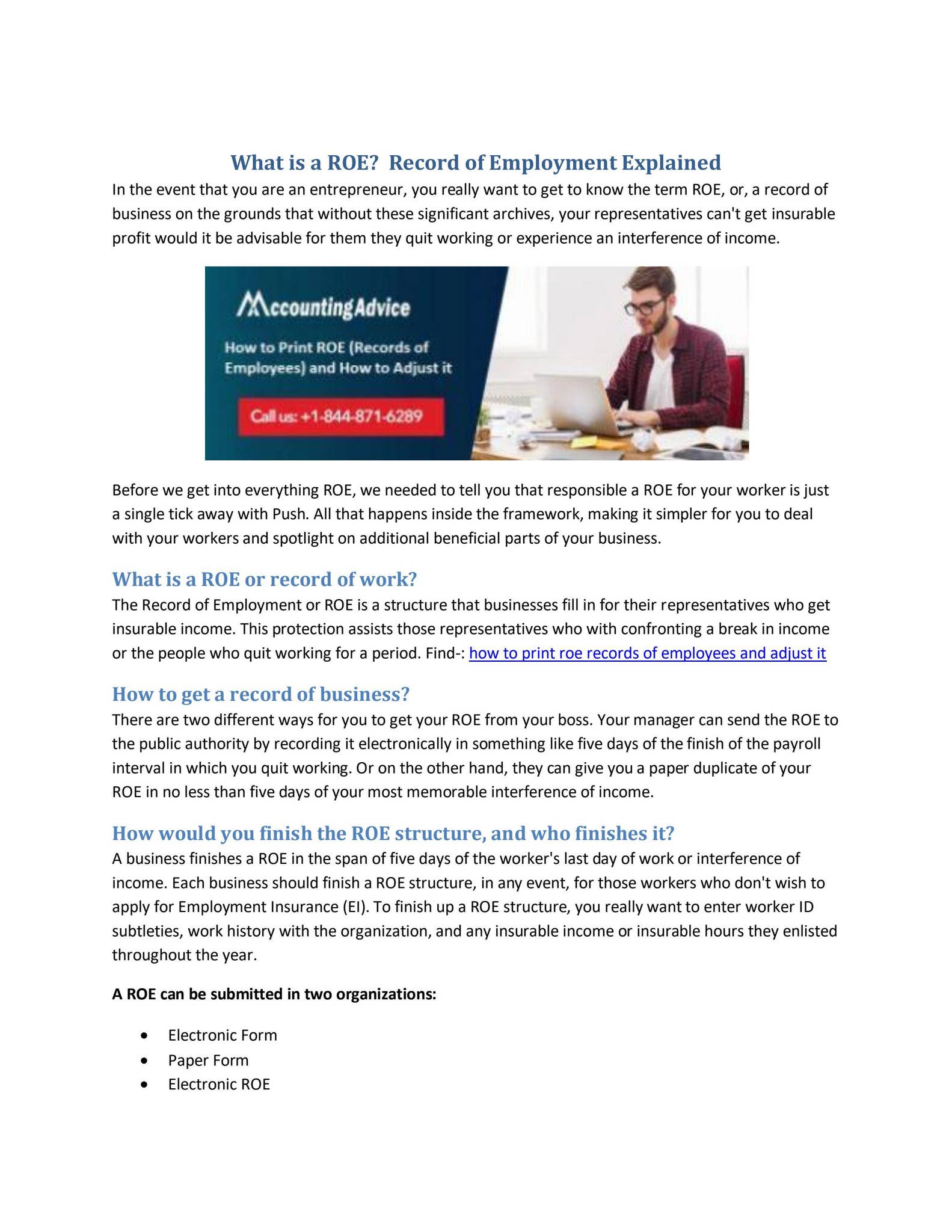 Step : How to ROE Records of Employees & Adjust it by accounting advice ...
