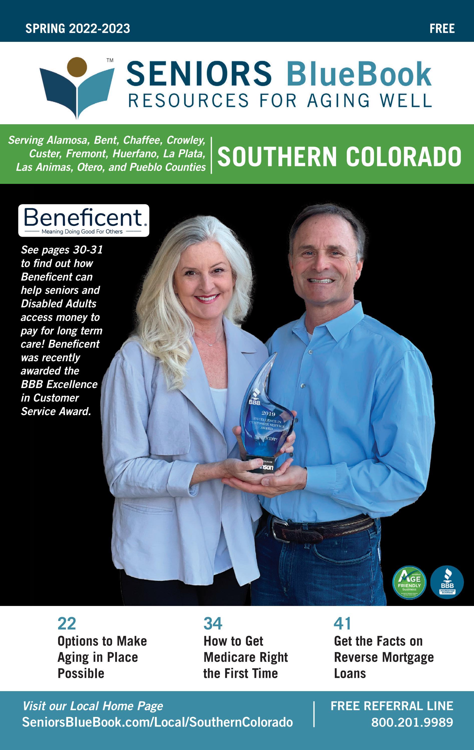 SOUTHERN COLORADO - Spring 2022-2023 by Seniors Blue Book - Issuu
