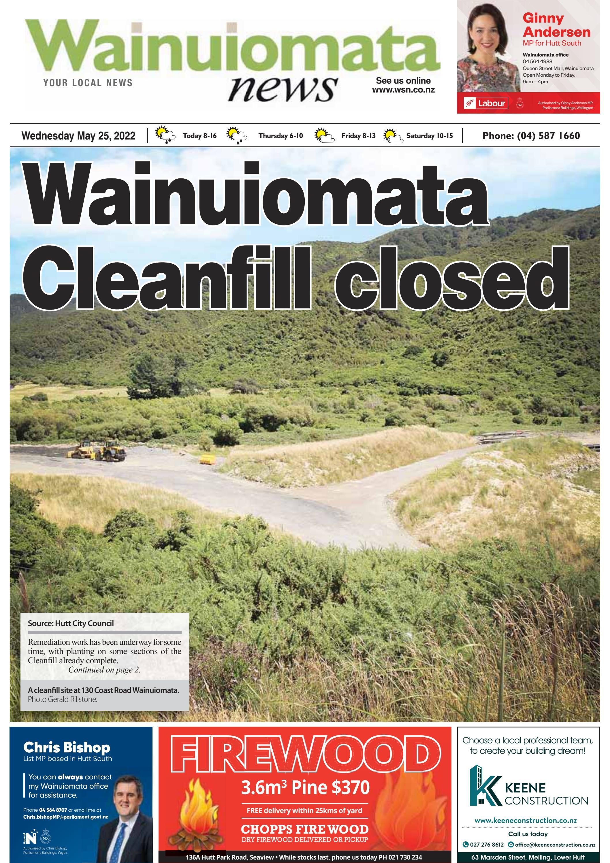 25 May Wainuiomata News by WELLINGTON SUBURBAN NEWSPAPERS Issuu