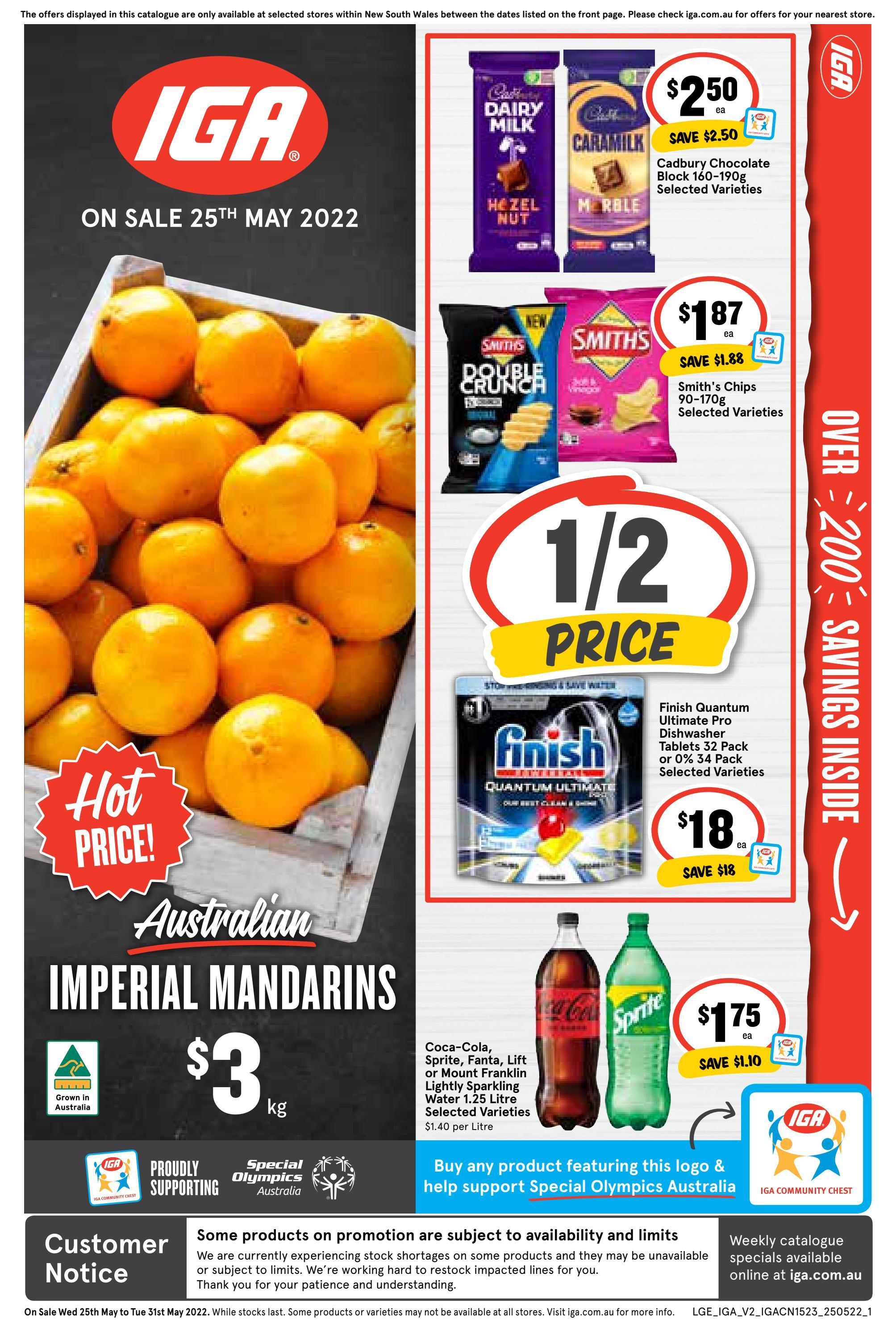 NSW Supa IGA Catalogue (Summer Hill) 25.5.22 by