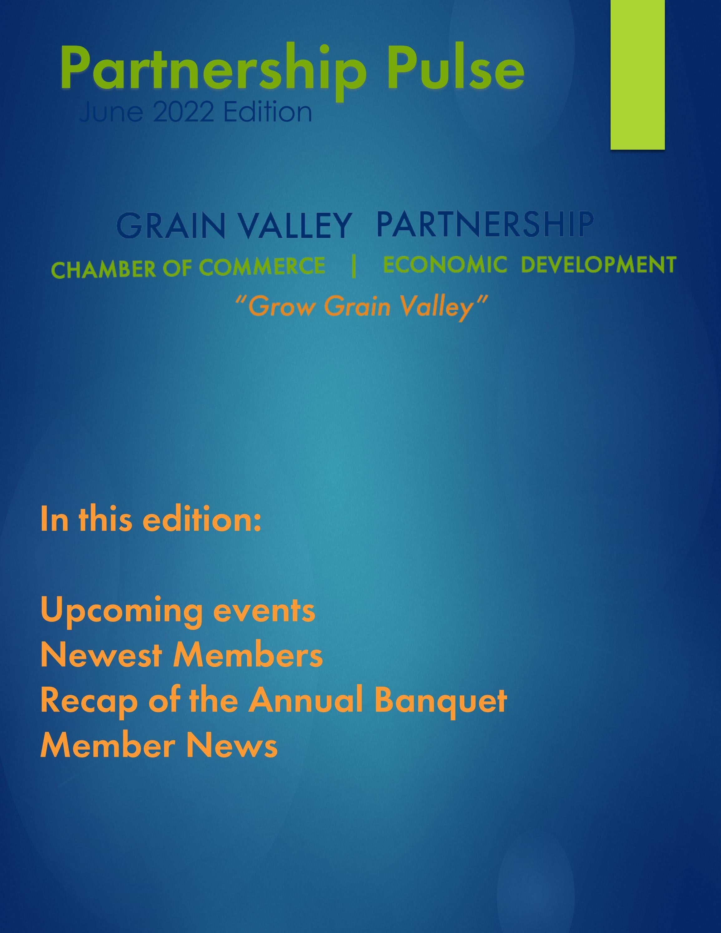 Partnership Pulse June Edition by Grain Valley Partnership Issuu