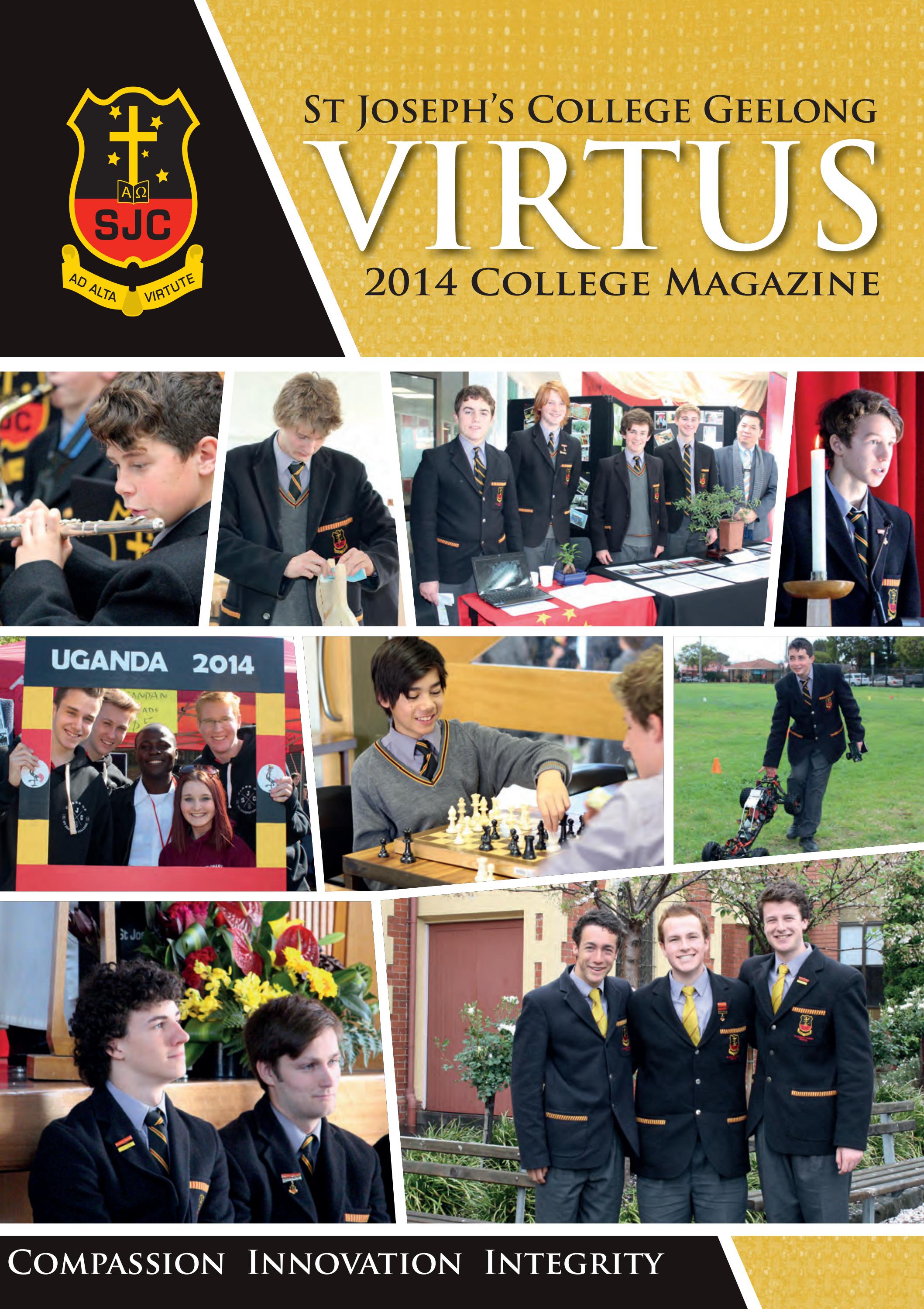 Virtus Yearbook 2014 By St Joseph s College Geelong Issuu Virtus Yearbook 2014 By St Joseph s College Geelong Issuu