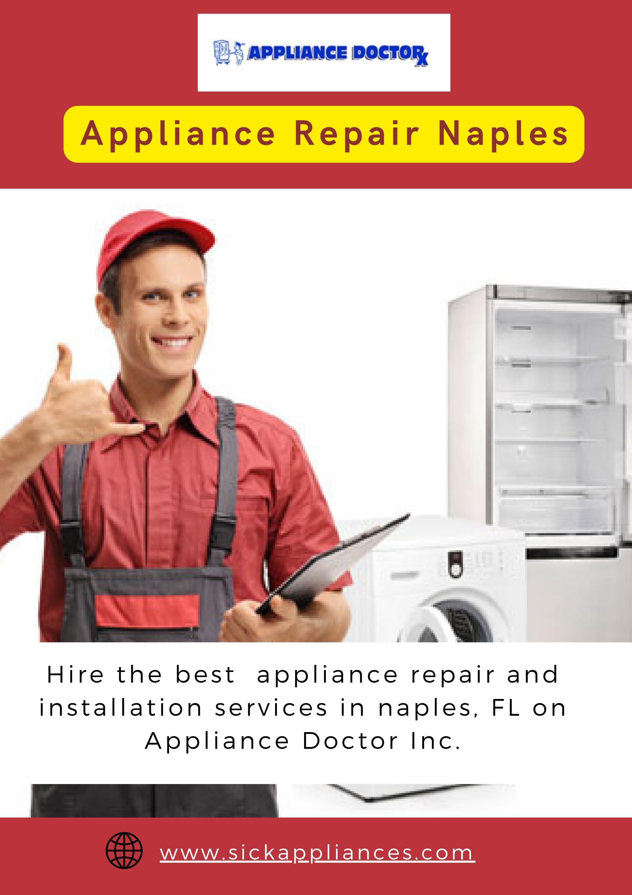 FirstClass Appliance Repair Specialists In Naples Fl by Appliance