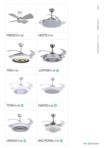 灯饰目录 ventilación 西文 第 13 页