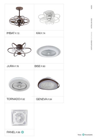 灯饰目录 ventilación 西文 第 15 页