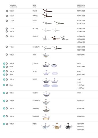 灯饰目录 ventilación 西文 第 16 页